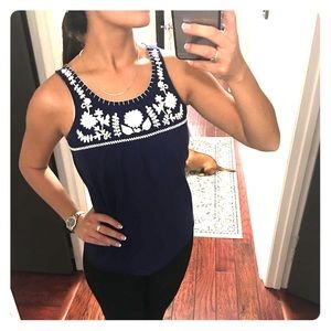 Embroidered Tank